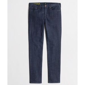 J. Crew Factory Toothpick Jean in Midnight Wash